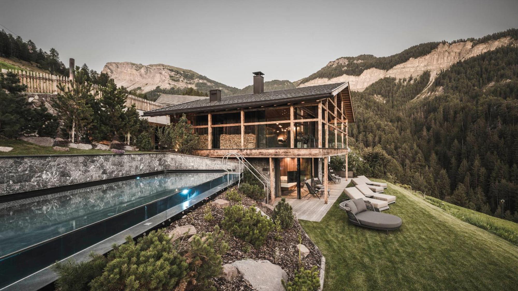 Luxury Chalet Vilaiet St. Ulrich in Gröden Exterior foto